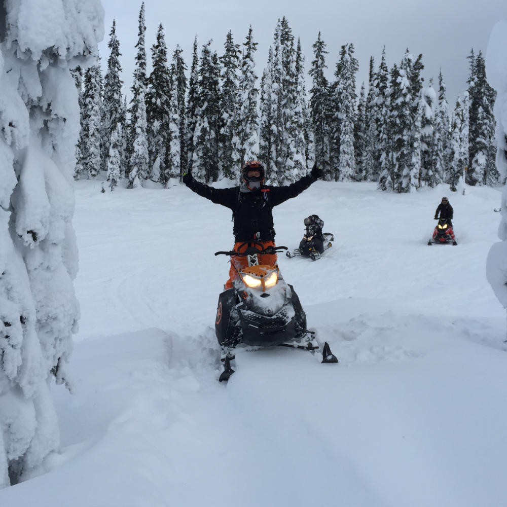 snowmobiling